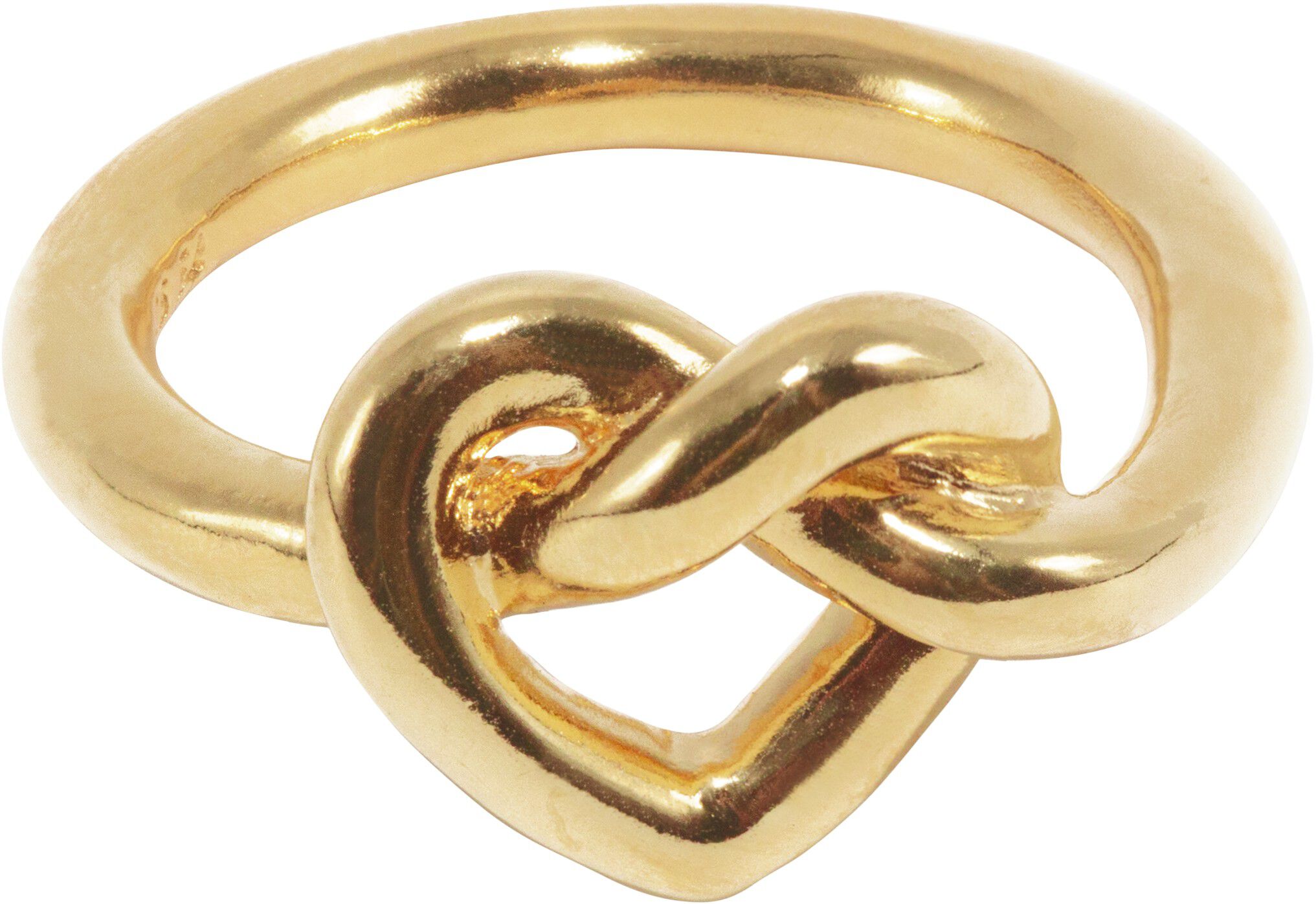 Big Tied Heart Ring