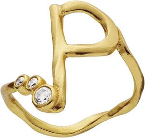 P Alphabet Ring