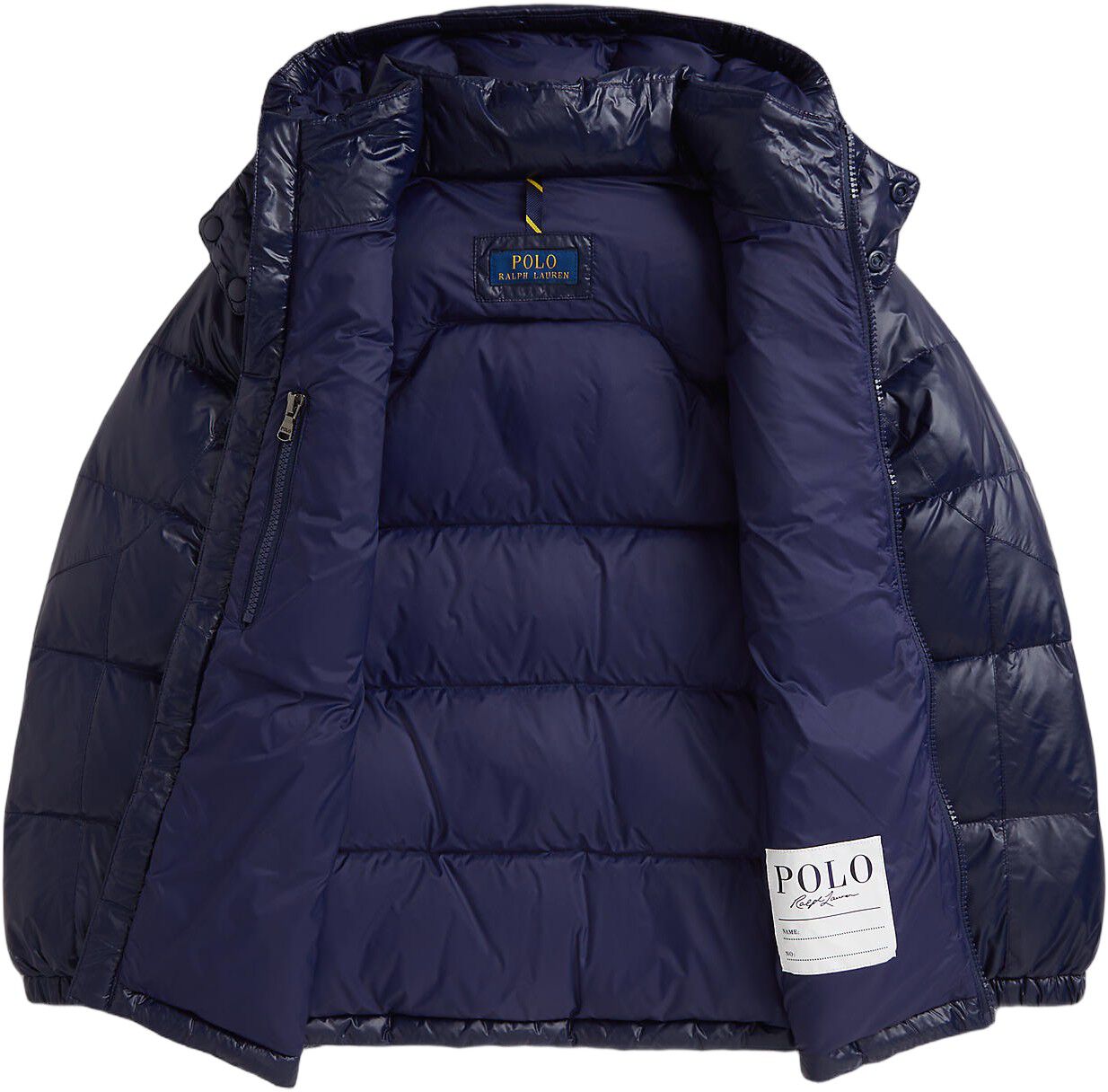 Glossed Down Hooded Jacket
