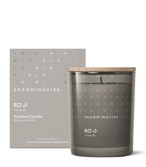 RO Scented Candle w Lid 200g