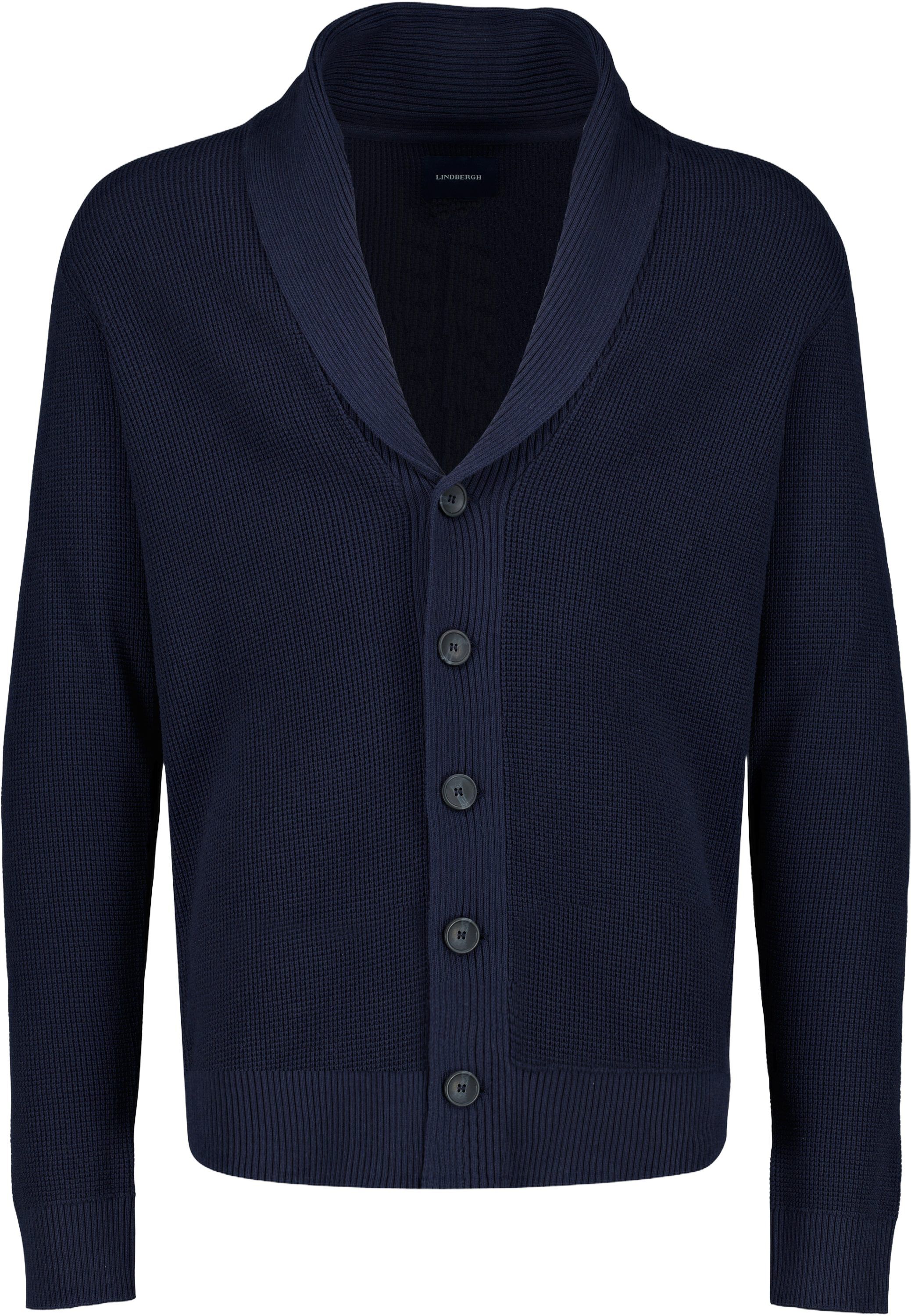 Recycled shawl collar cardigan