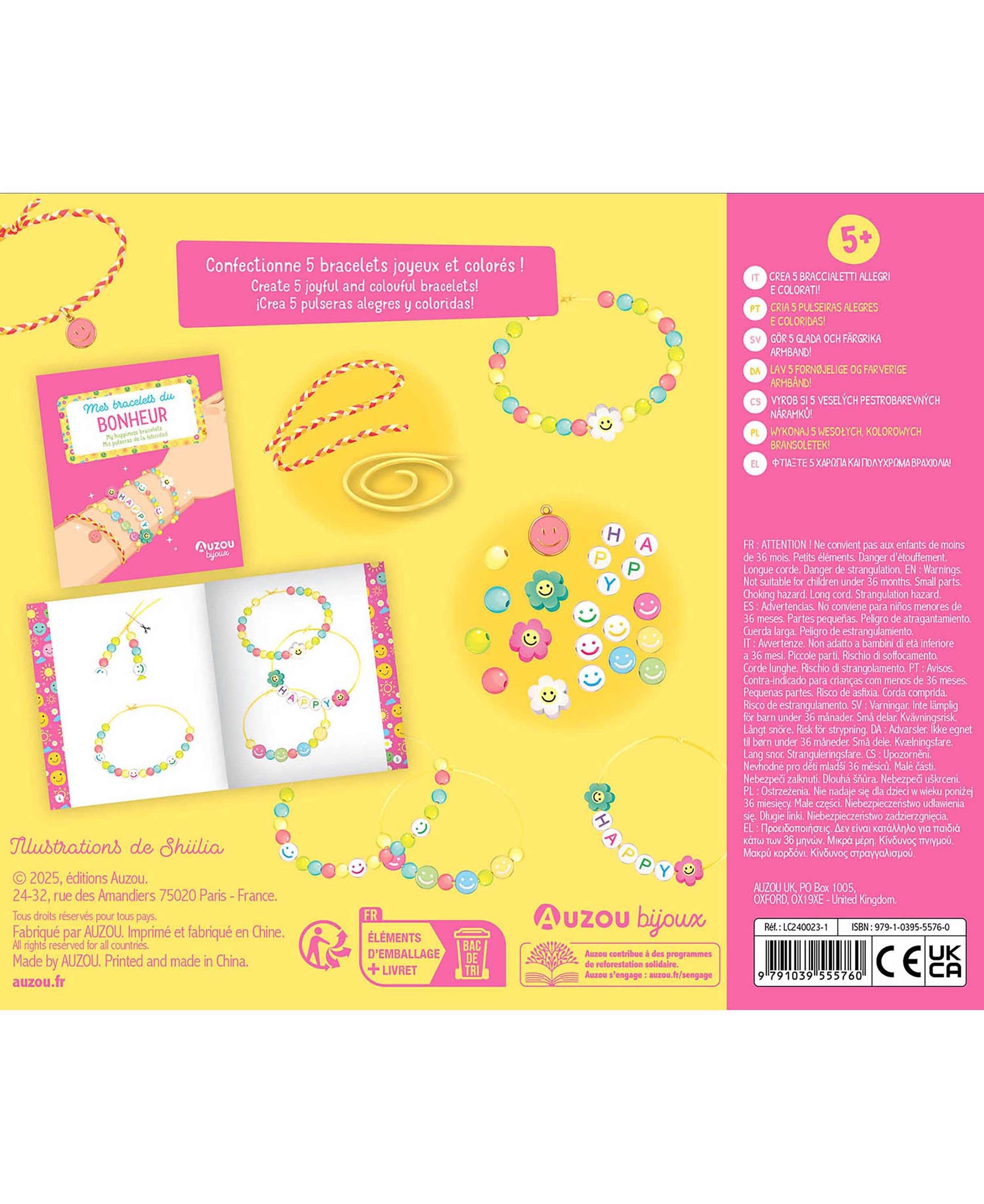 Auzou - Jewellery Factory - My happiness armb&aring;nd