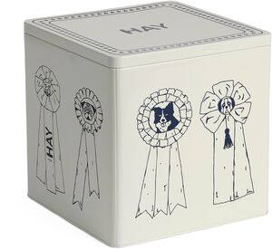 HAY Dogs Food Storage Tin-Large-Blu