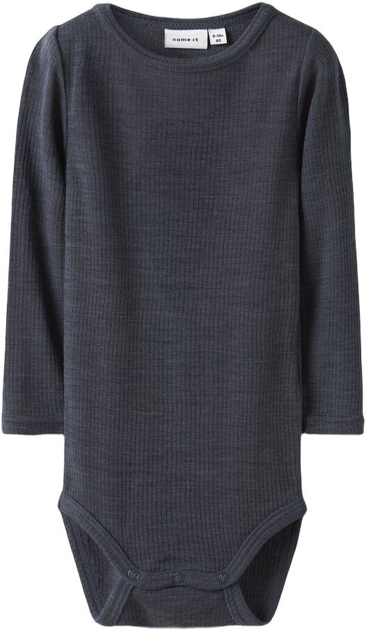 NBNWAX WOOL RIB LS BODY NOOS