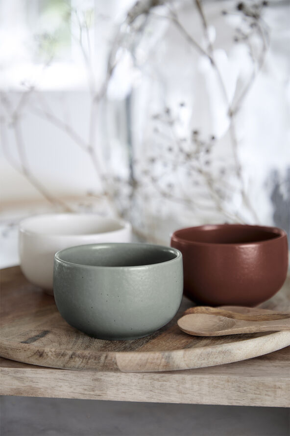 "Skål Pacifica 12 x 6 cm Vanilla Keramikk"