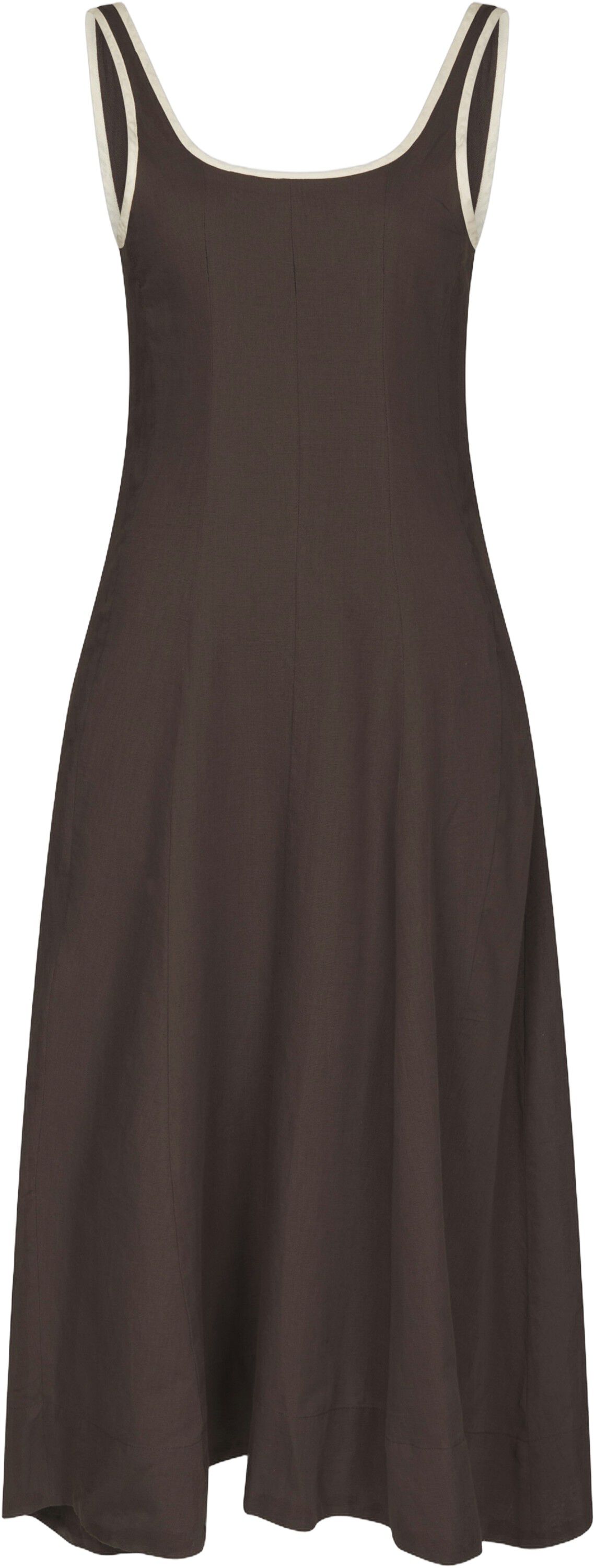 Safinan Linen Contrast Dress