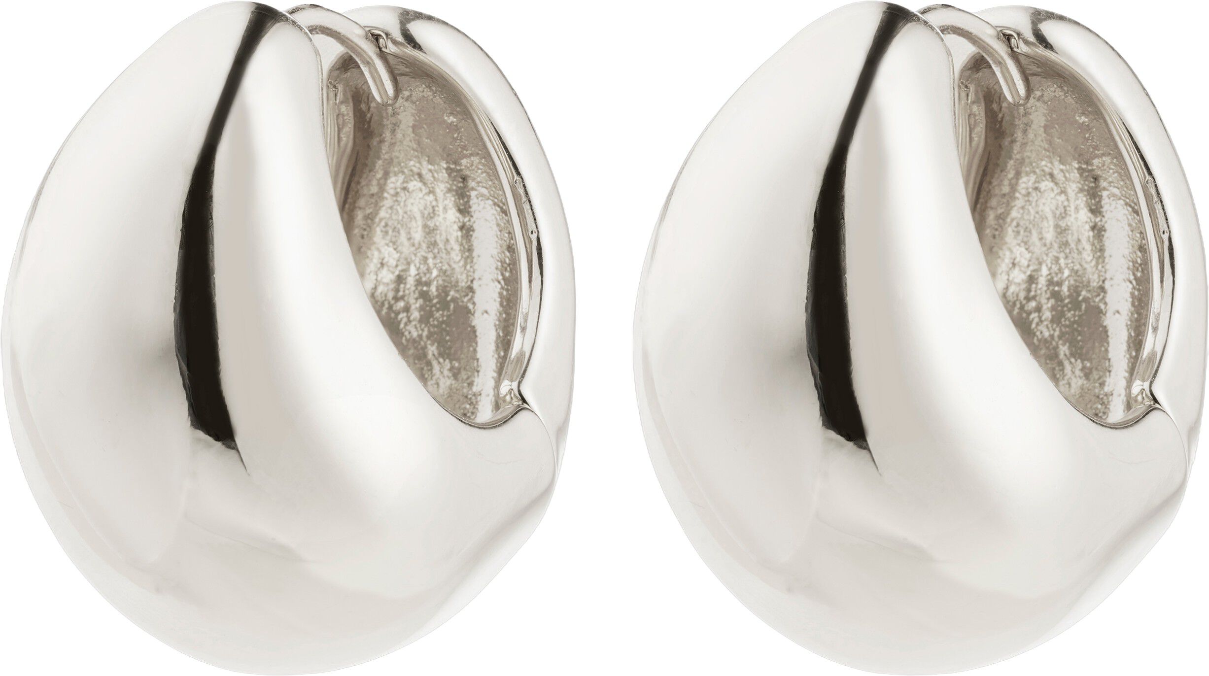 FREE hoops silver-plated