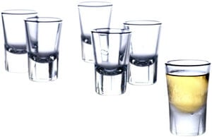 Grand Cru snapsglas 4 cl. 6 st.