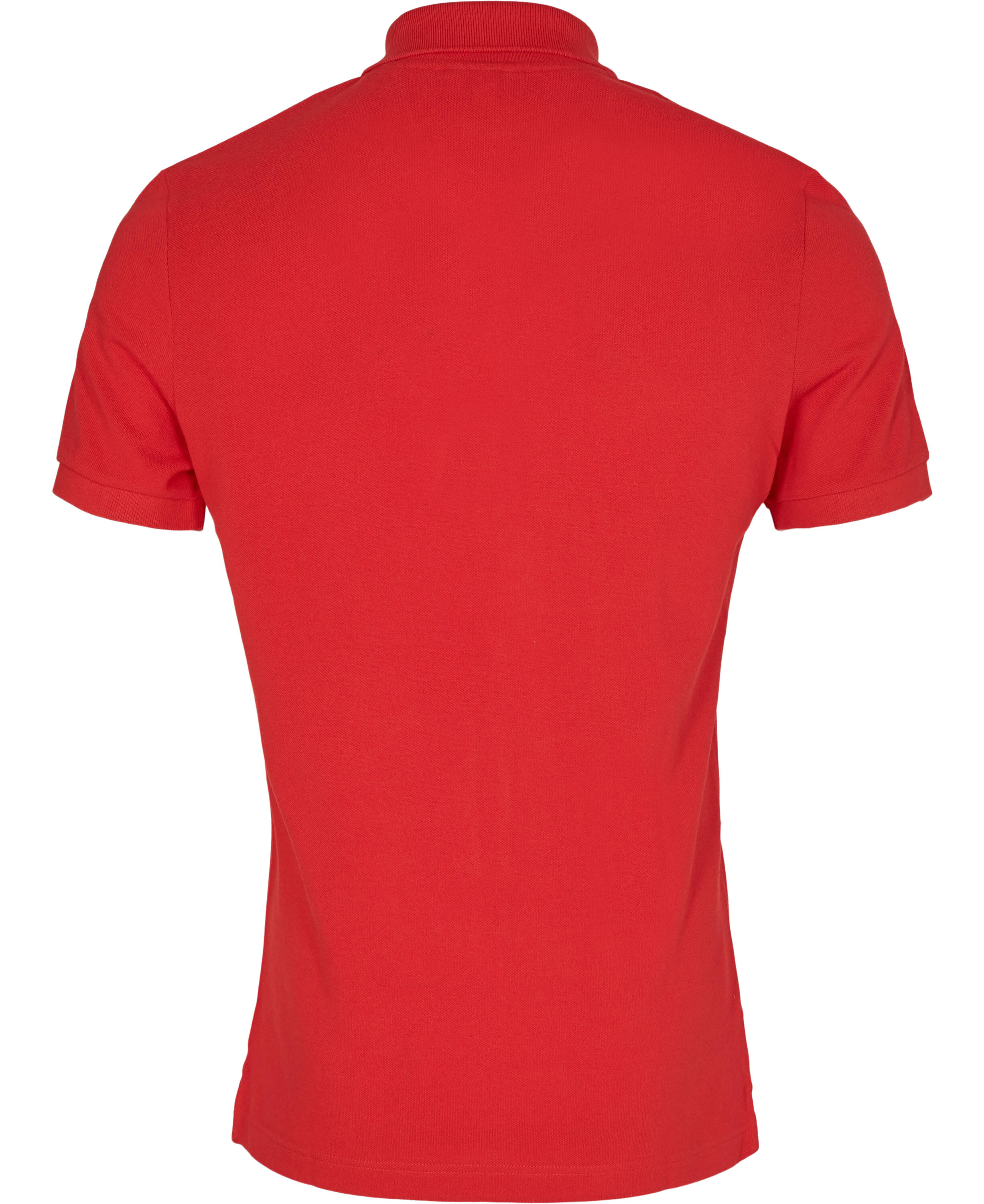 SHORT SLEEVED RIBBED COLLAR SHIRT