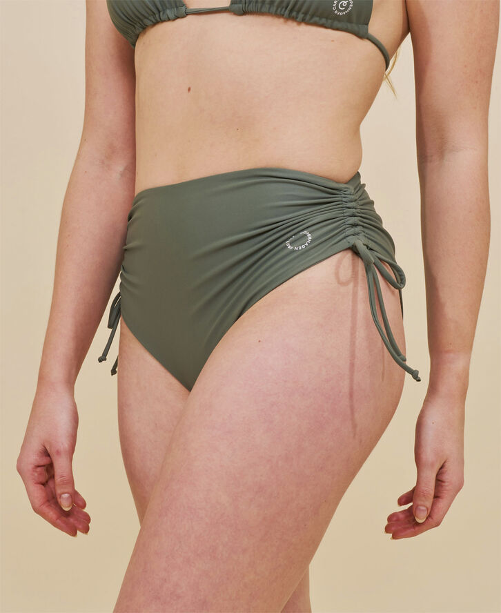 Wanita högmidjade justerbar bikinitrosa