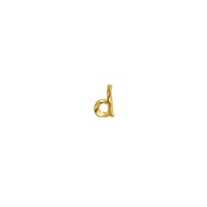 D Alphabet Single Earring