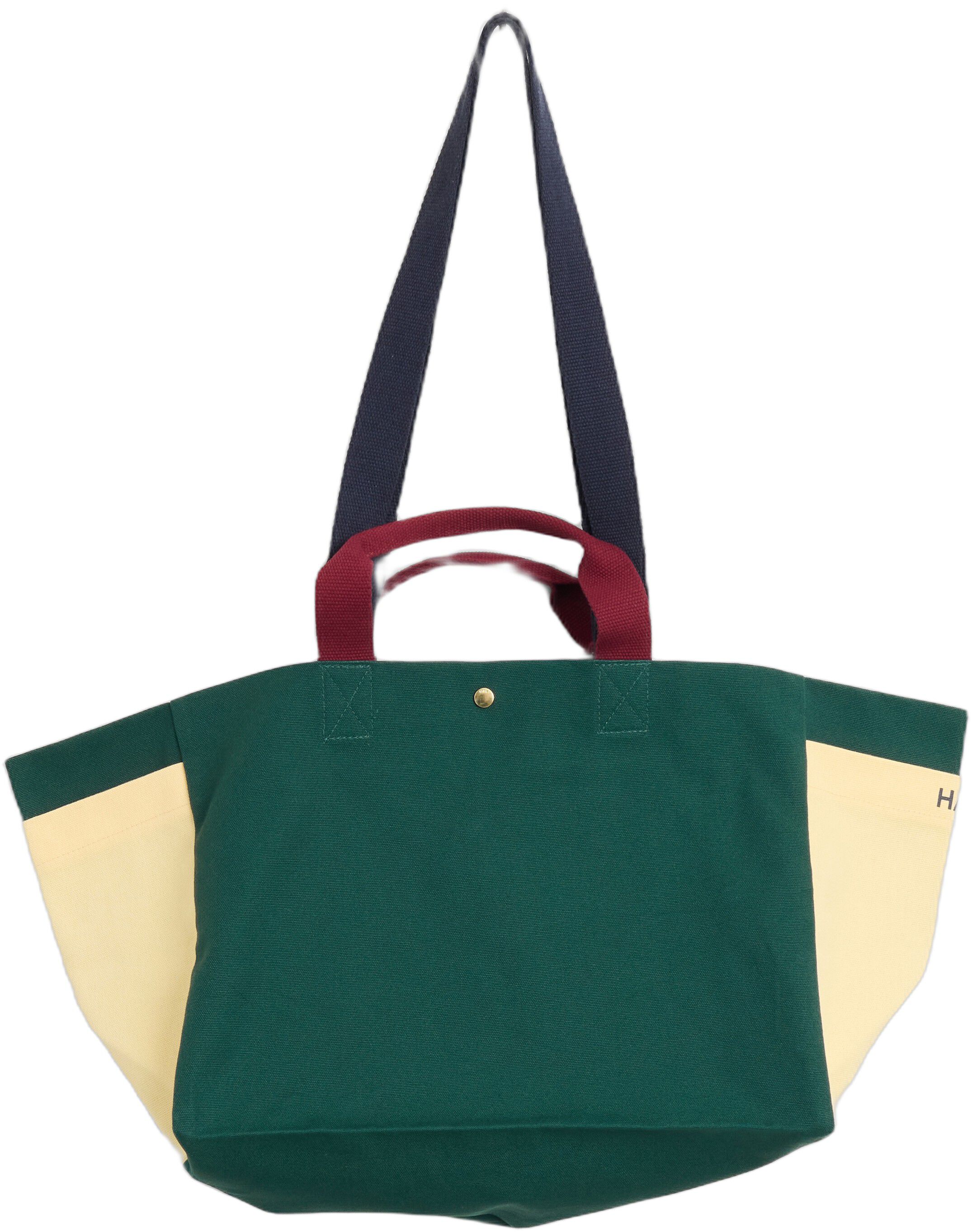 Weekend Bag (Organic)-Small-Dark green multi