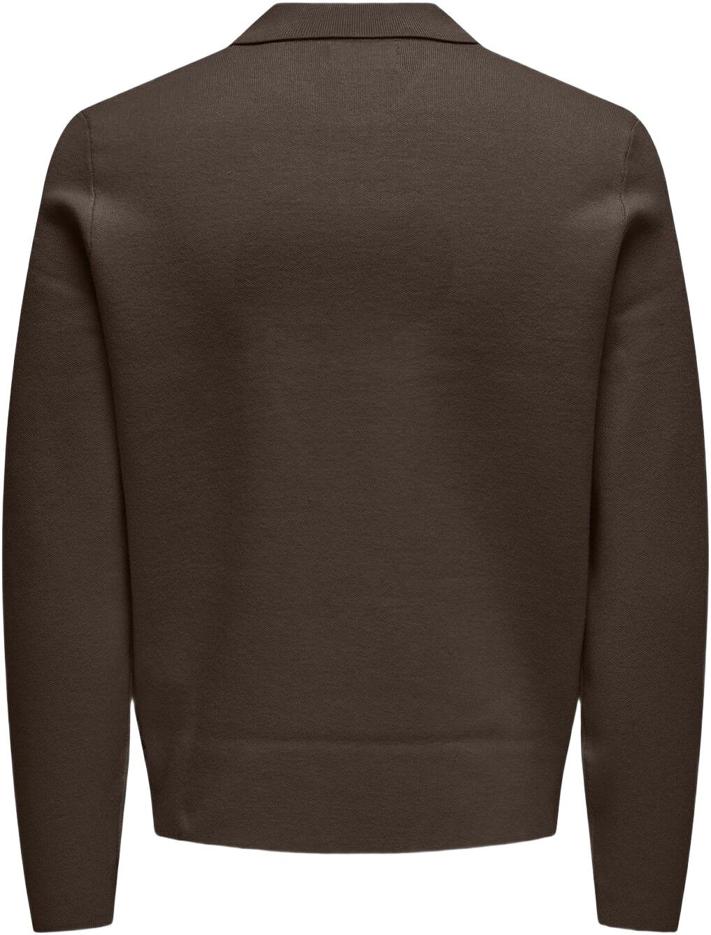 Onscooper Reg Ls 12 Half Zip Polo Noos