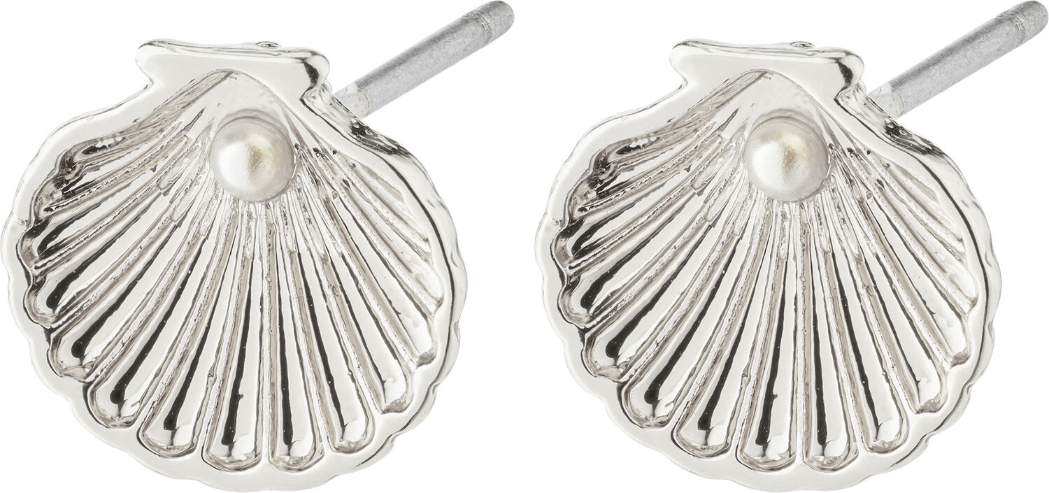 OPAL recycled seashell earrings silver-plated