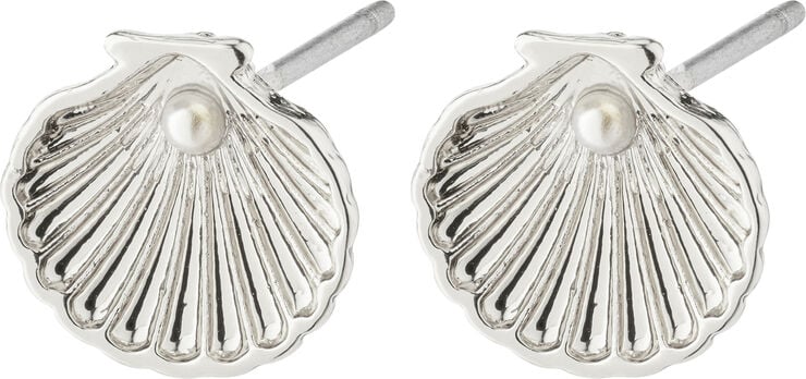 OPAL recycled seashell earrings silver-plated