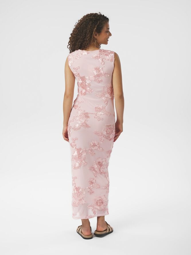 Tiranna Big Flower Mesh Dress