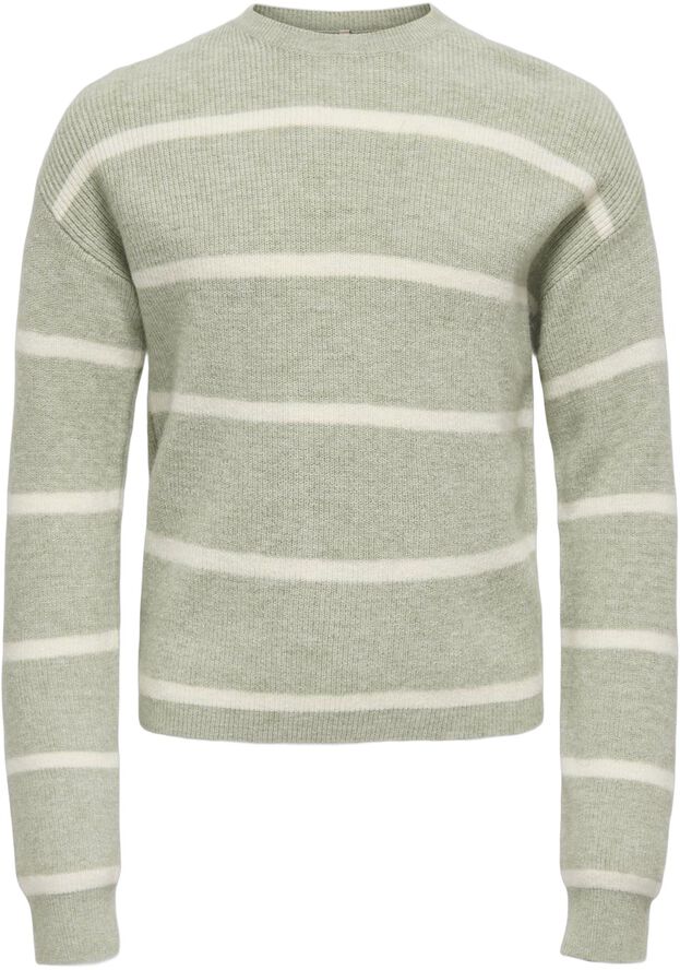KOGFRANCA LIFE SHORT L/S STRIPE KNT