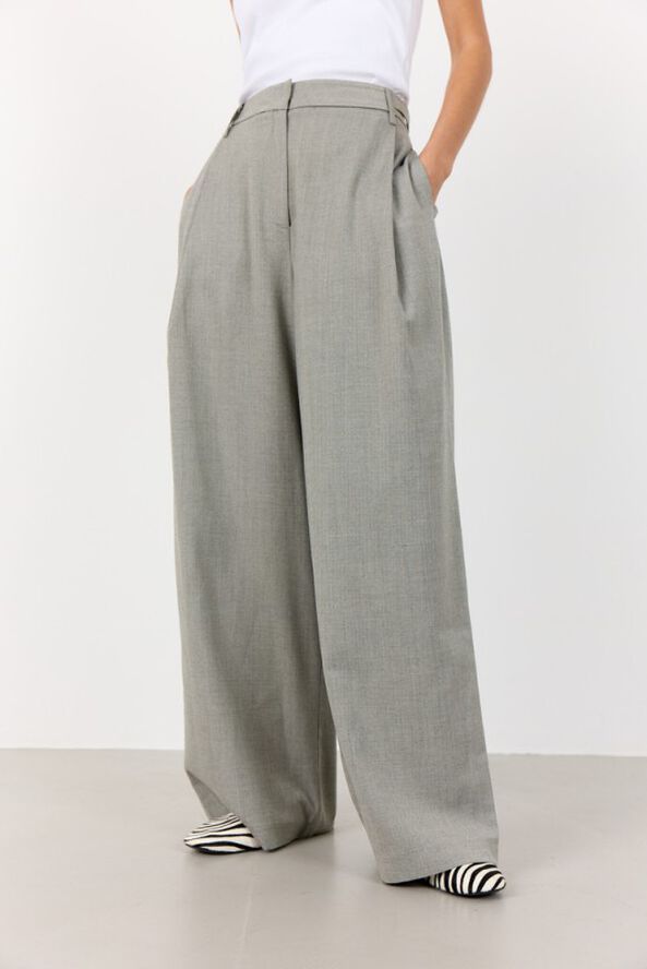 LR-NELLY 3 Bukser Lys grå