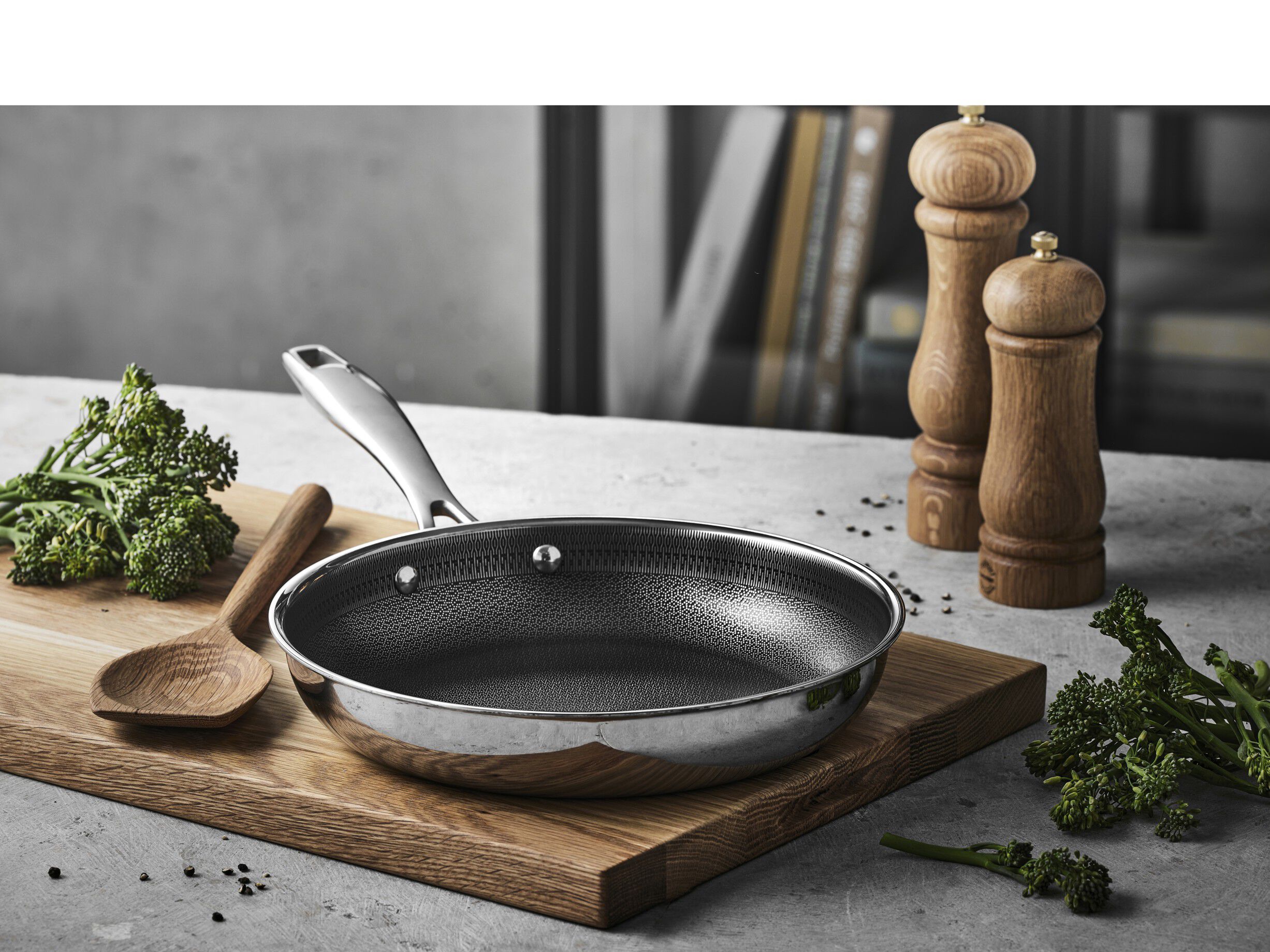 Stekpanna Paillon Hybrid 24 cm Rostfritt st&aring;l