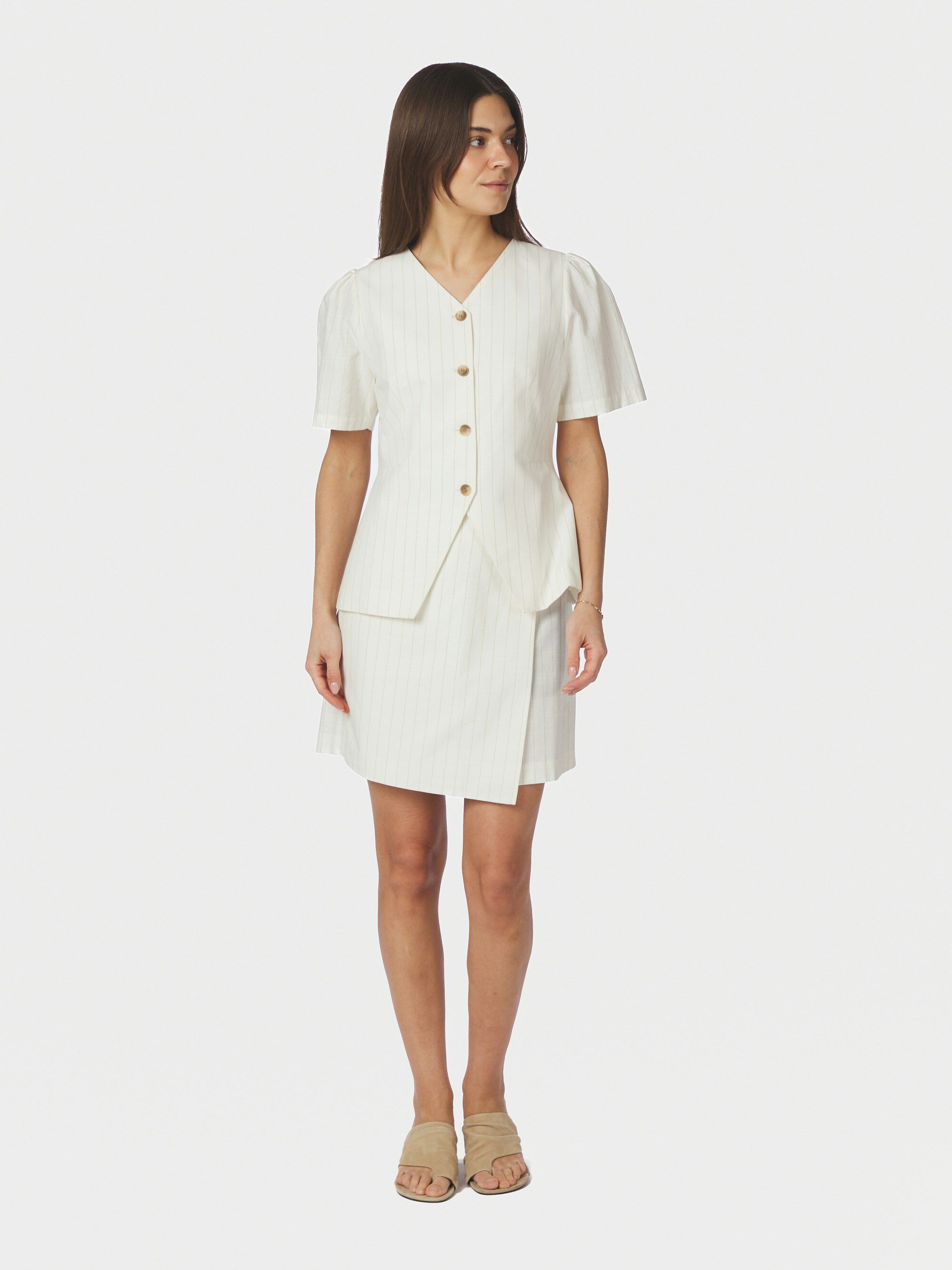 Petrani Summer Stripe Skirt