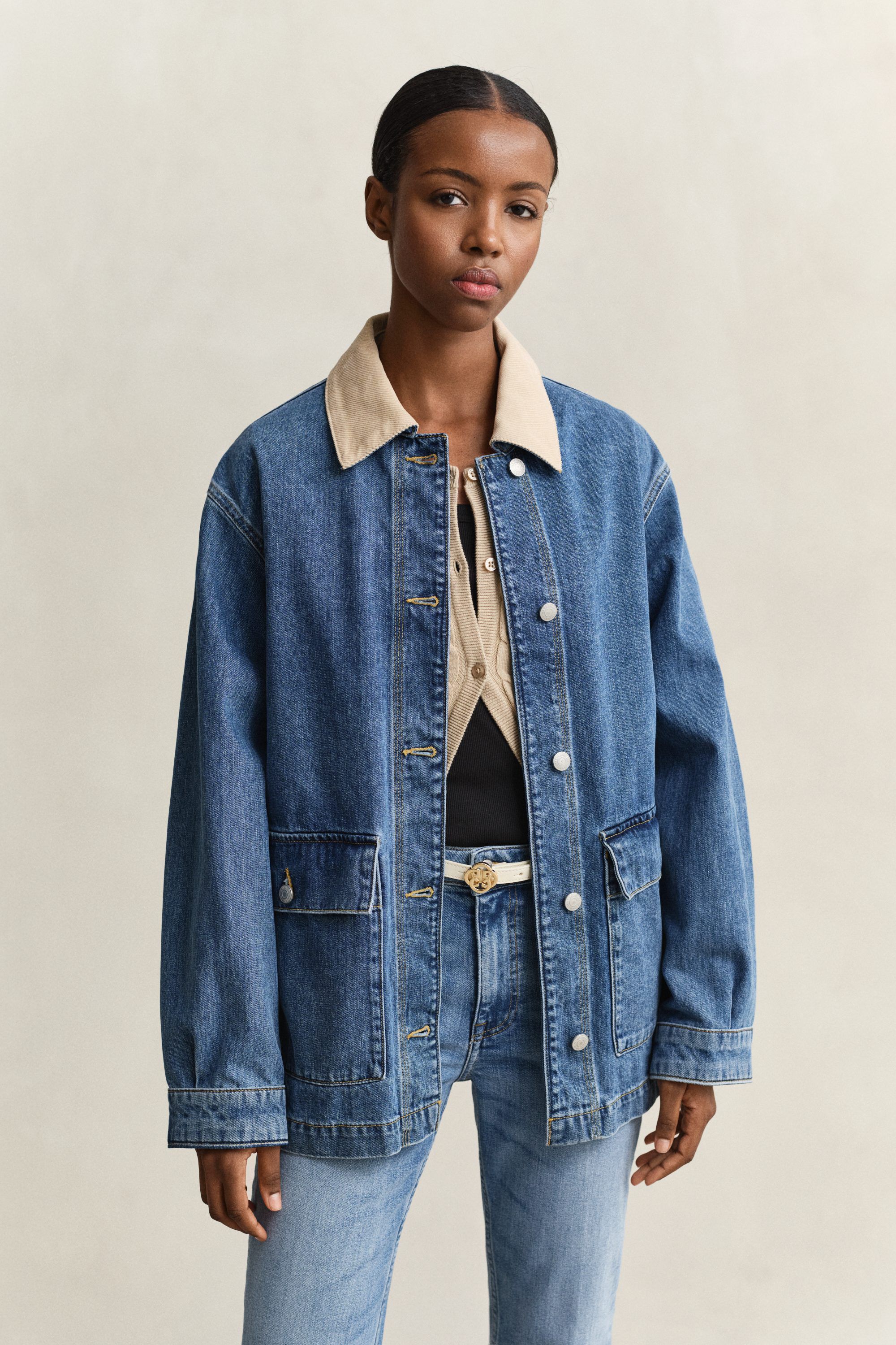 DENIM SPRING DECKER JACKET