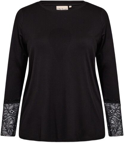Curvy WA-STELLA 24 Bluse Sort