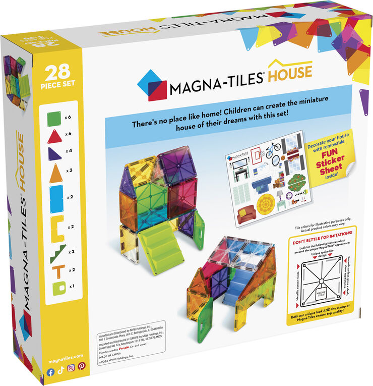 Magna-Tiles House 28pcs
