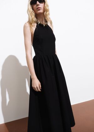 Wrap back dress