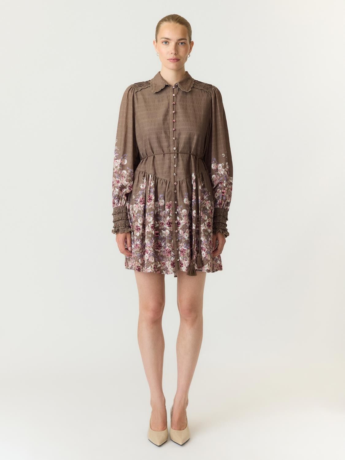 Yassomellu Ls Shirt Dress