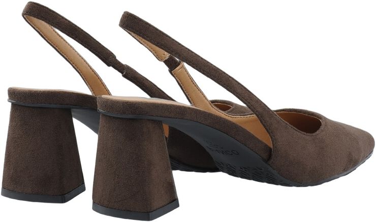 BIAMARALYN Slingback Faux Suede