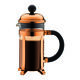 French Press kaffebryggare, 8 koppar, 1,0 l, 34 oz, rostfritt stål