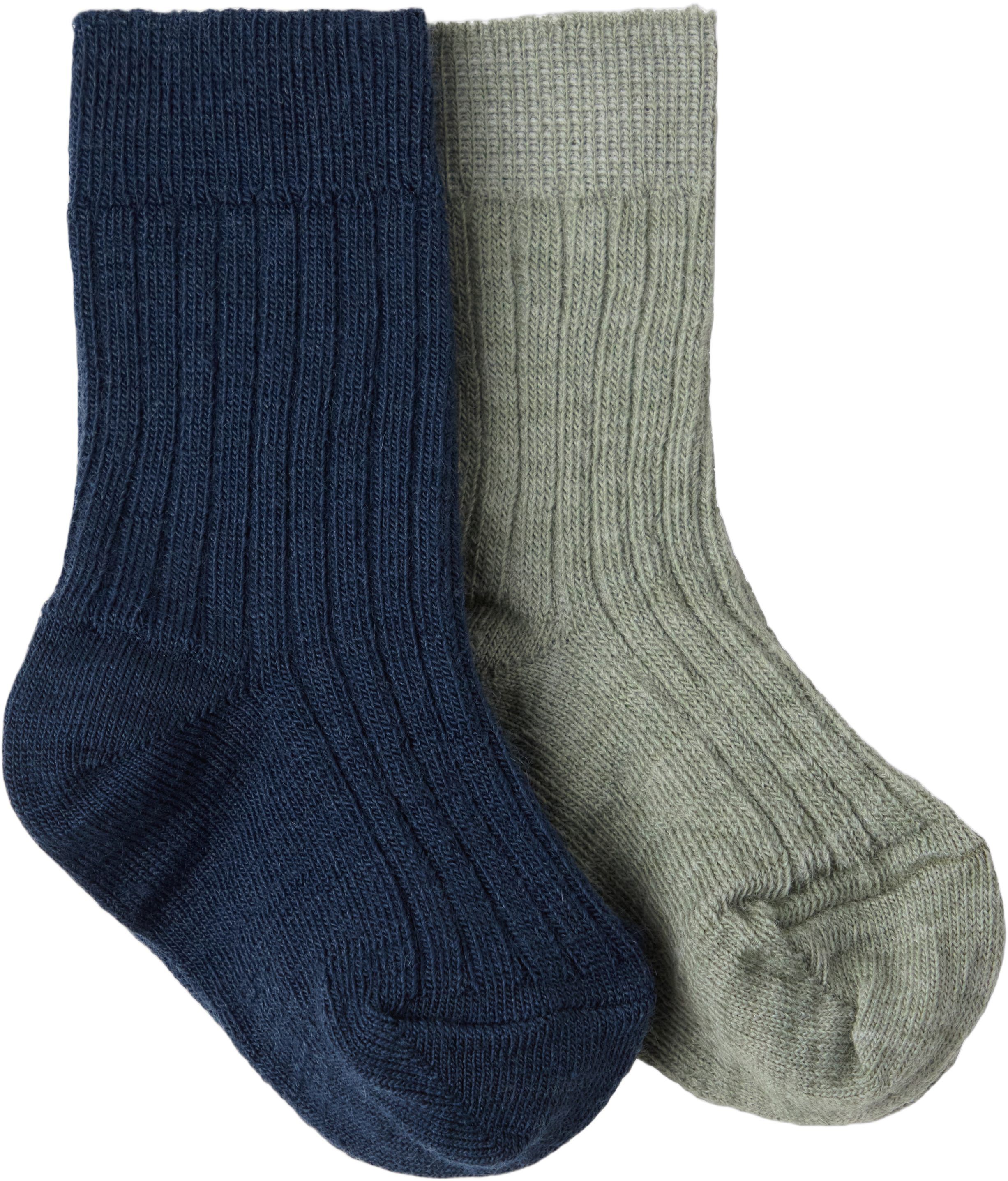 Cosy ribbed socks in soft wool blen