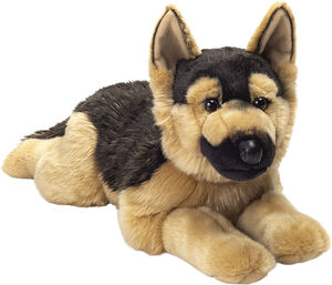 Teddy Hermann - Liggende Schæfer 60 cm