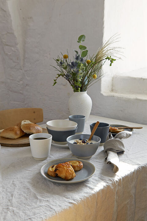 Colorit tallrik Ø 19 cm grey