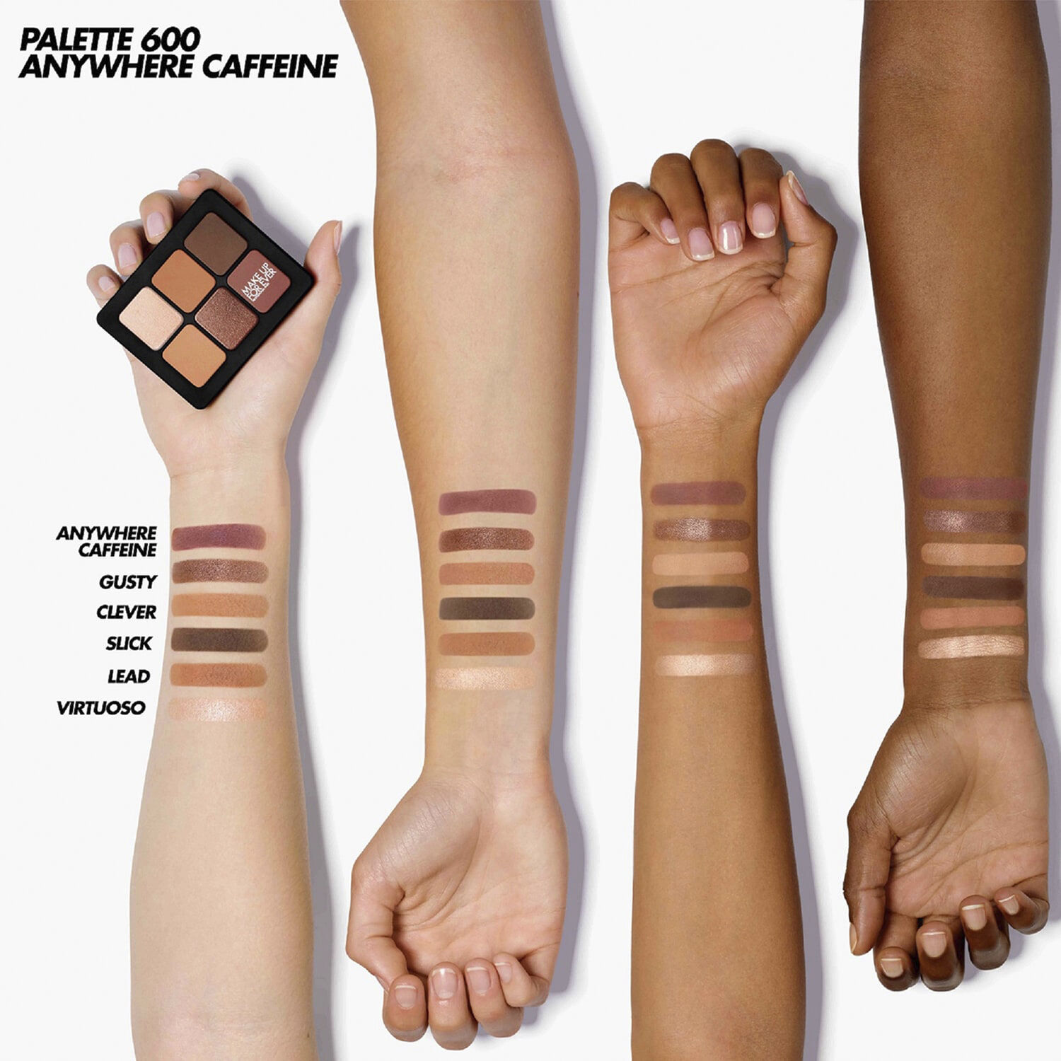 Artist To Go - &Ouml;gonskuggspalett i miniformat