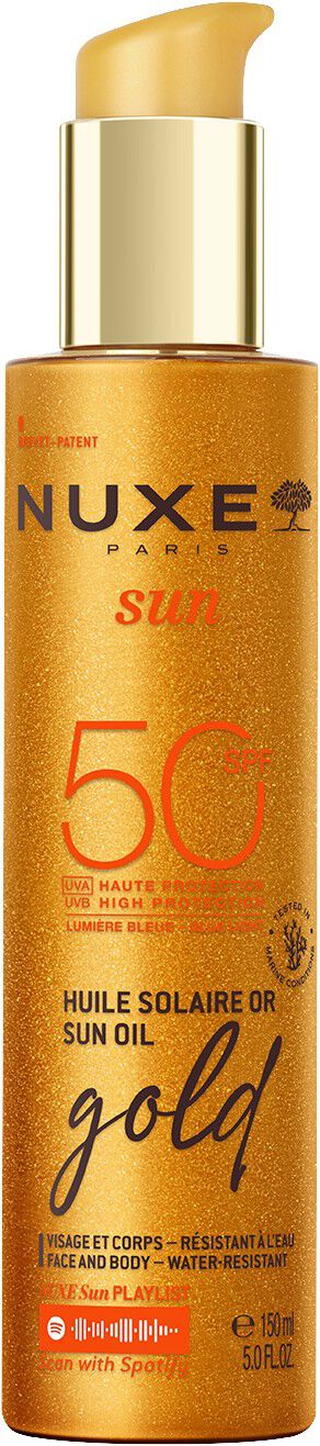SUN TANNING OIL GOLD SPF50 150 ML