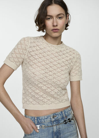 Jersey knitted jumper