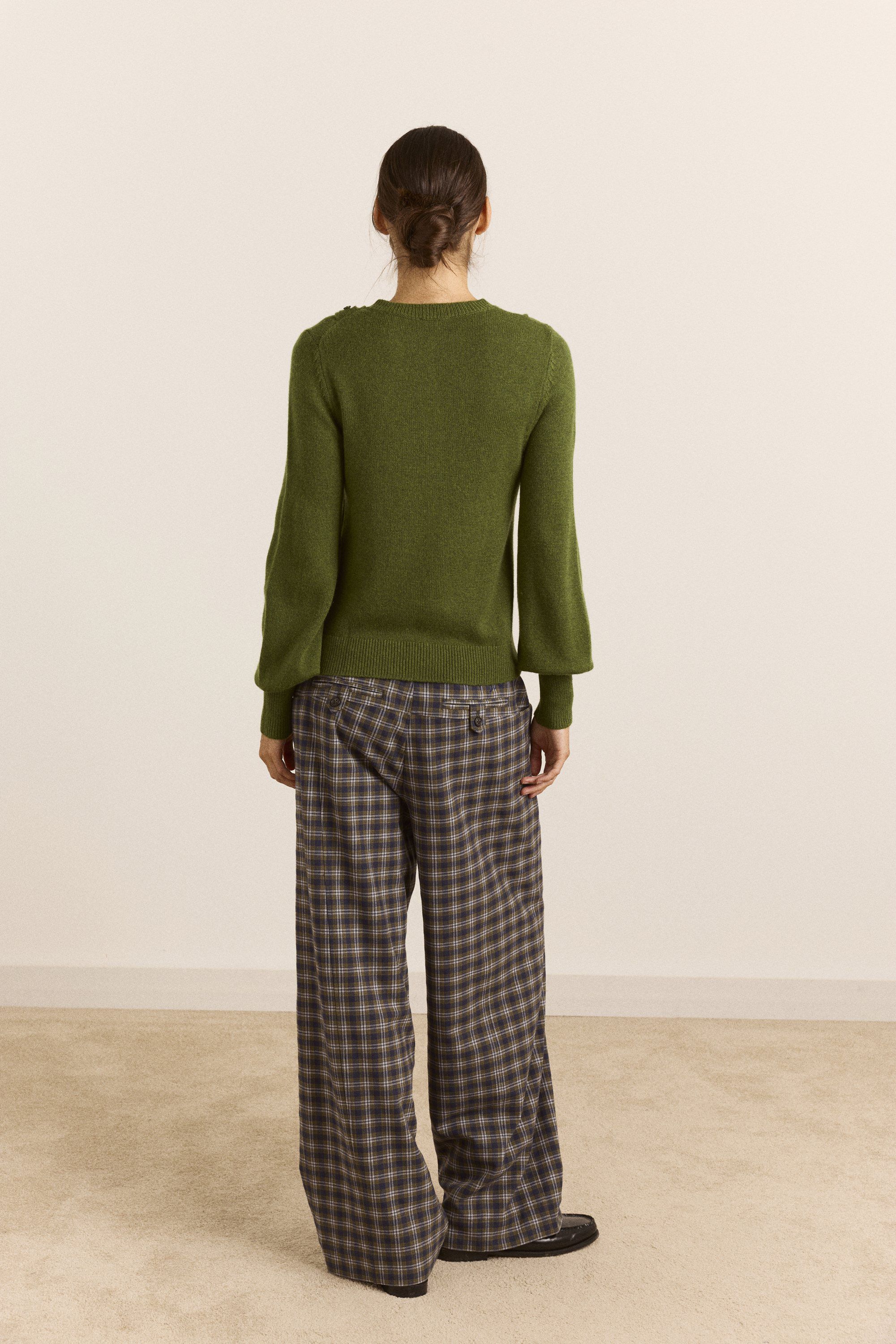 TOMASINA TROUSER - LYRA CHECK