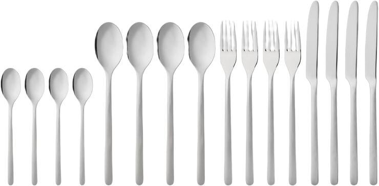 Bestickset Still 16 delar Matt/Blankt stål