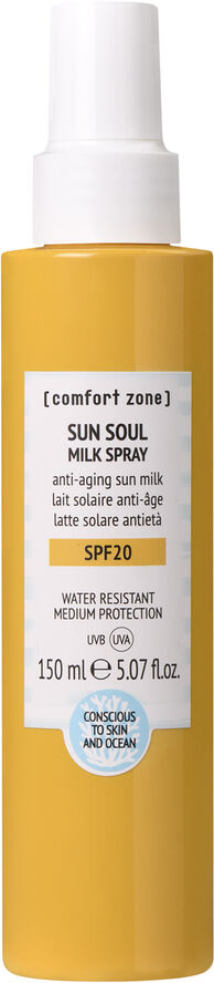 Sun Soul Body Spray Milk SPF20, 150 ml