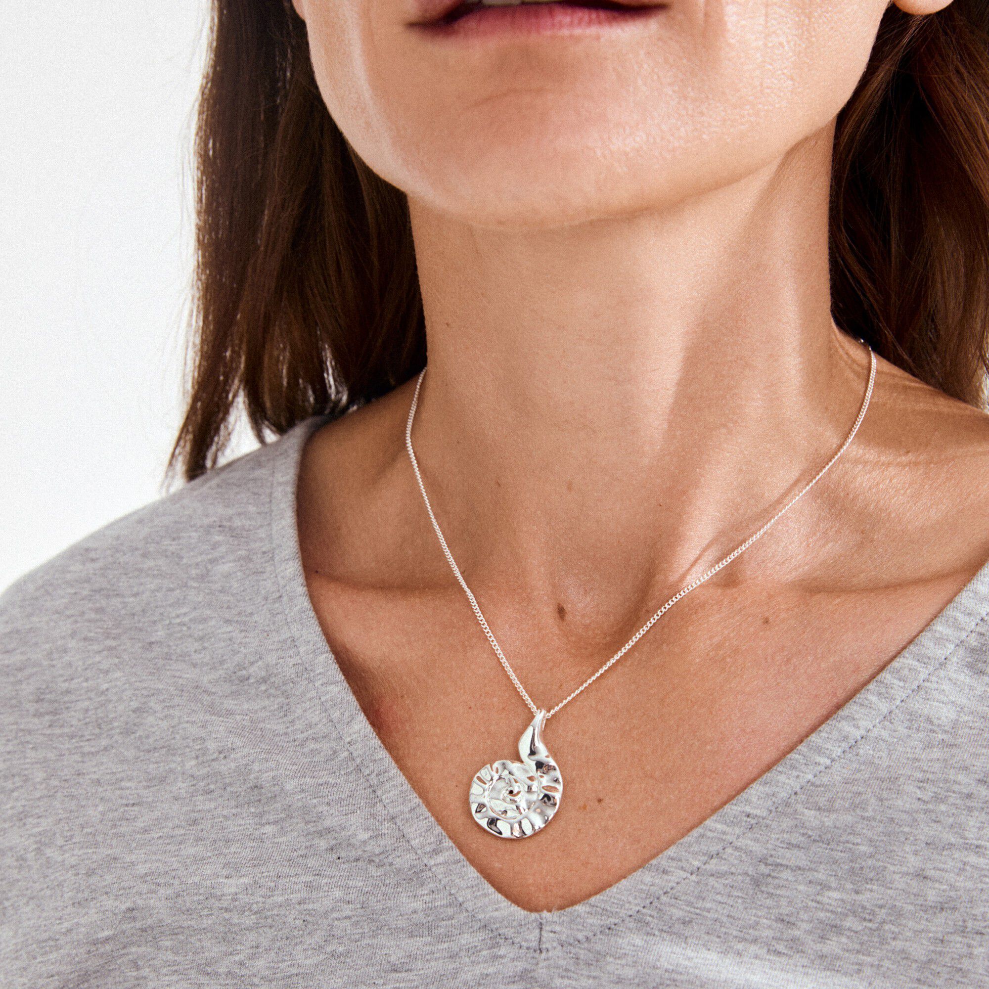 HAZE necklace silver-plated