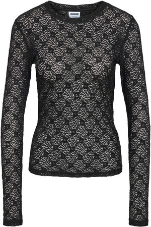 NMJUDITH L/S LACE TOP NOOS