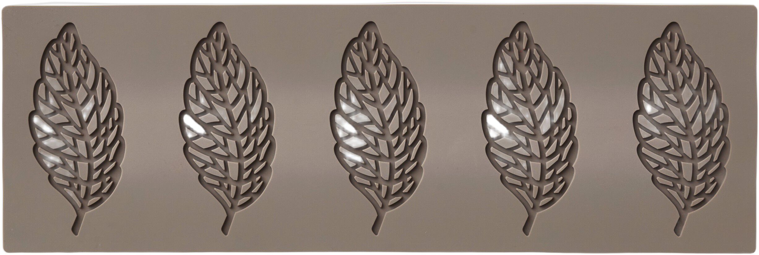 Tuile form Blad Latte Silikon