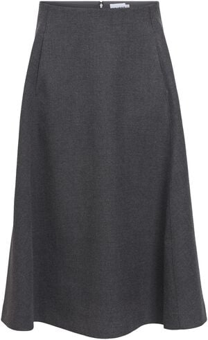 OBJKAVIN A-SHAPE MIDI SKIRT147
