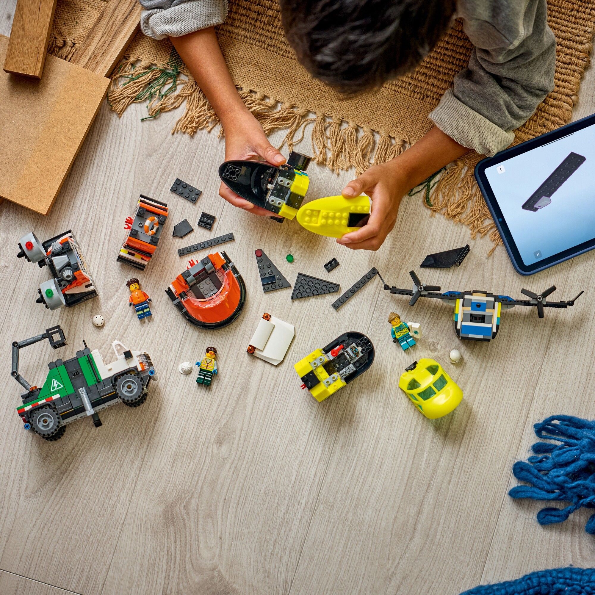 Remix &ndash; Fly, servicevogn og luftpudeb&aring;d 60505