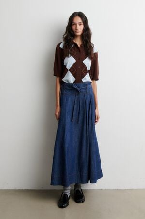Evana Denim Skirt
