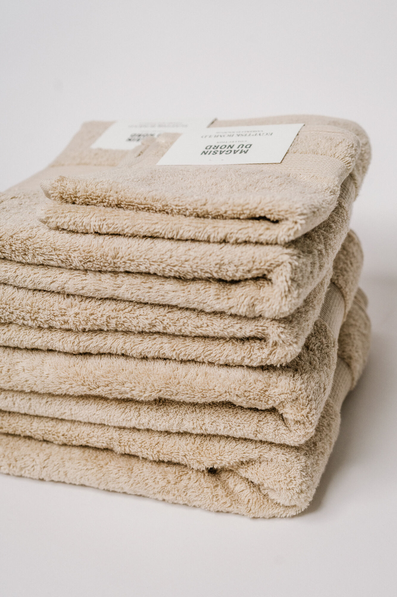 Egyptisk bomull, sand 30x30 cm