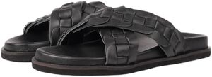 NAPLES - CROSSING STRAPS LEATHER SANDAL