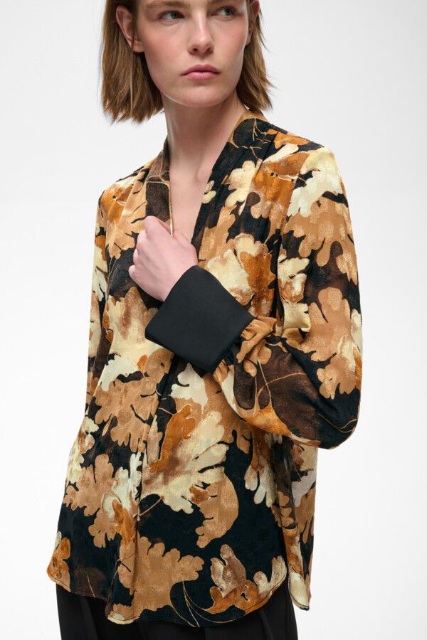 MASONIW V-NECK BLOUSE