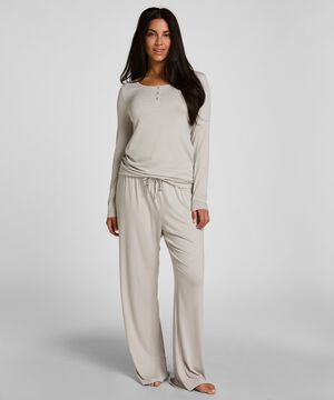 Pyjama Pants Striped Jersey